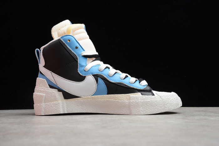 Nike Blazer High sacai White Black Legend Blue - BV0072-001