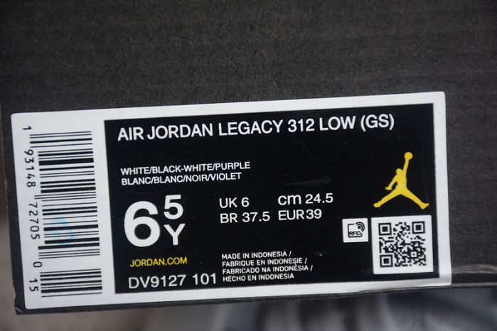 AIR JORDAN LEGACY 312 LOW GS